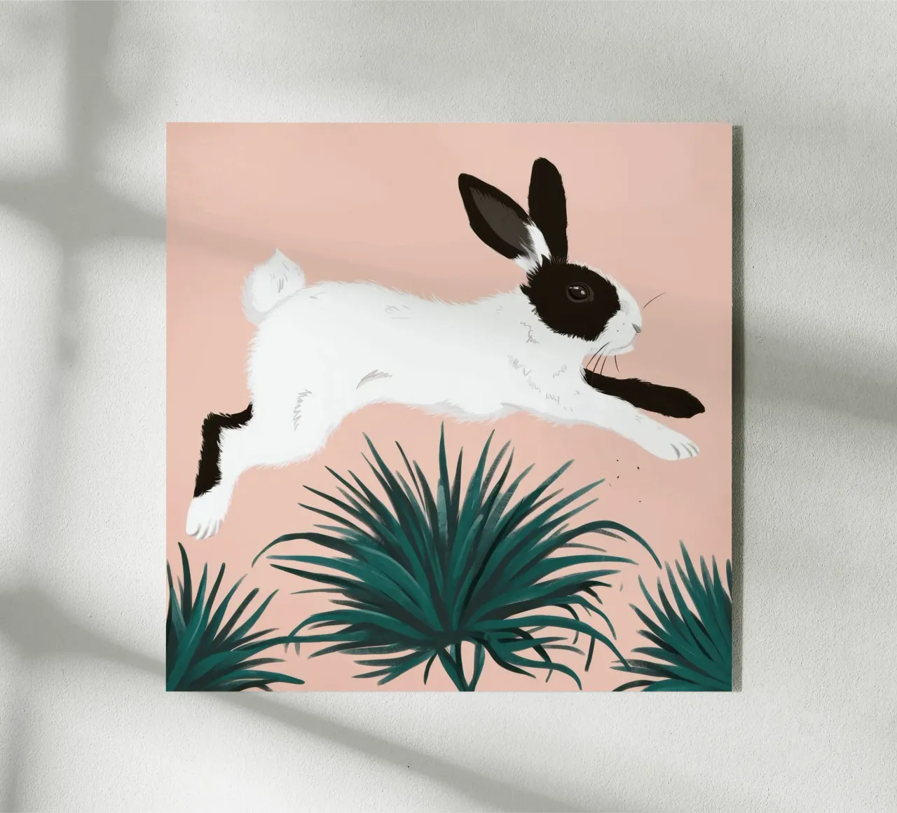 Il coniglio che salta plexiglass da Trace Brush