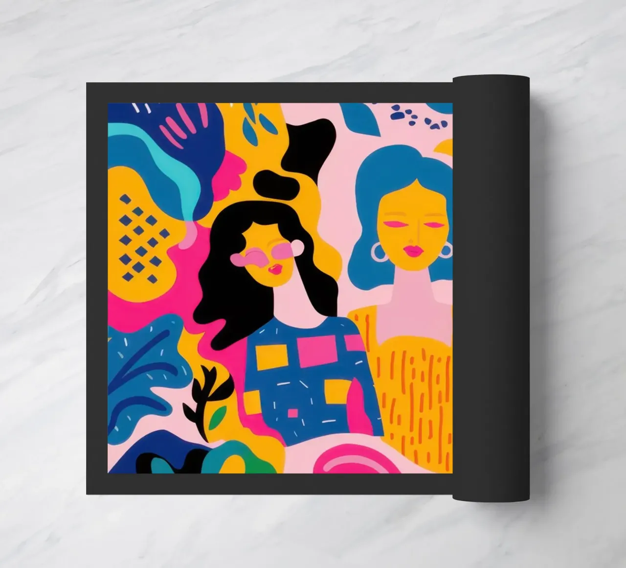 Unity in Diversity doormat by Luna Aura