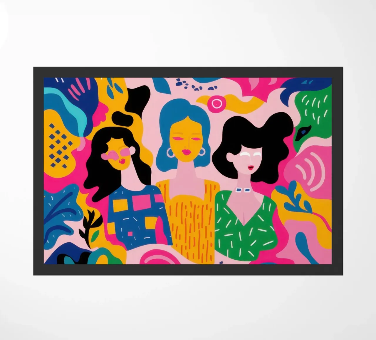 Unity in Diversity doormat by Luna Aura