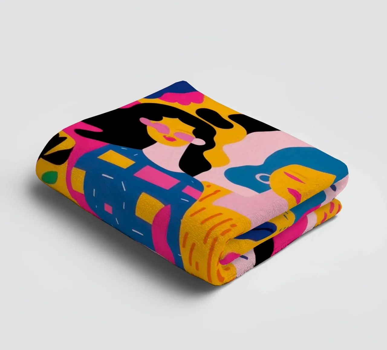 Unity in Diversity towel by Luna Aura