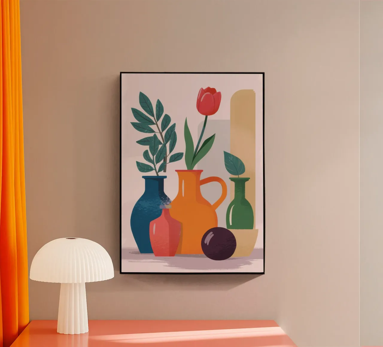 Vaso d'argilla Harmony plexiglass da Selene Shade