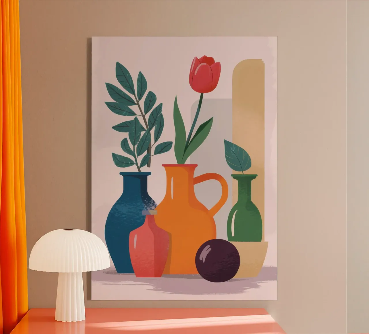 Vaso d'argilla Harmony plexiglass da Selene Shade