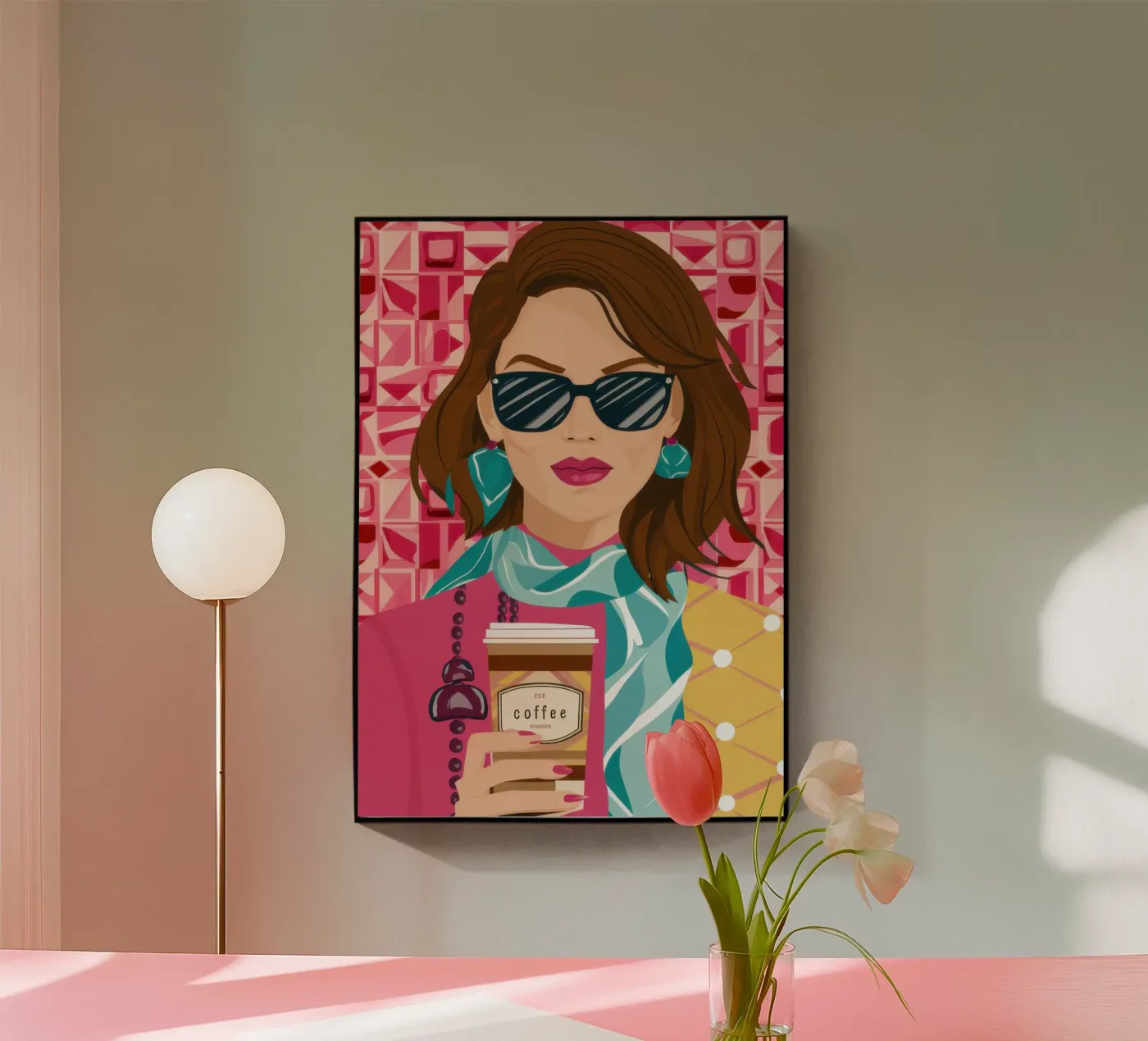 Caffè Uptown Chic plexiglass da Selene Shade