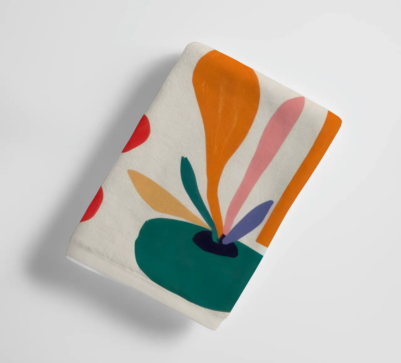 Gioco di forme ritmico asciugamano da bagno da Trace Brush