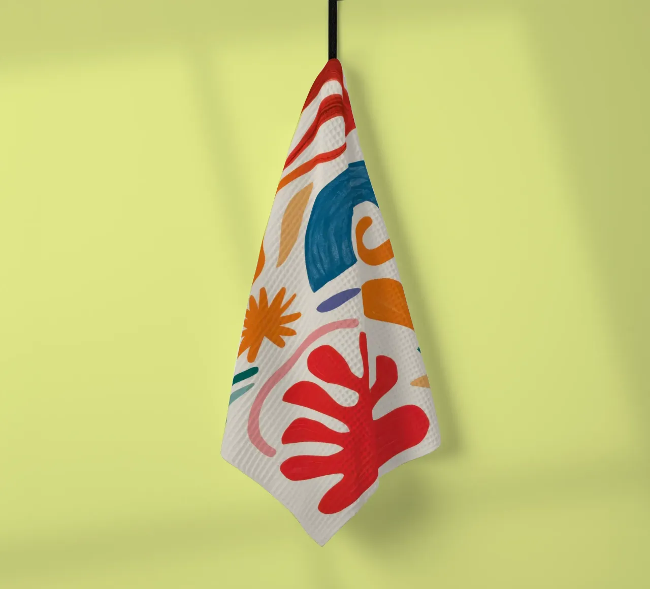 Gioco di forme ritmico canovaccio da cucina da Trace Brush