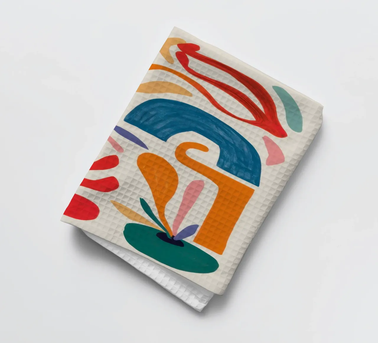 Gioco di forme ritmico canovaccio da cucina da Trace Brush