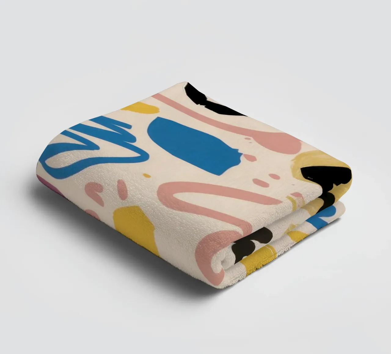 Abstract Banana Leaf towel by Mark Solaria