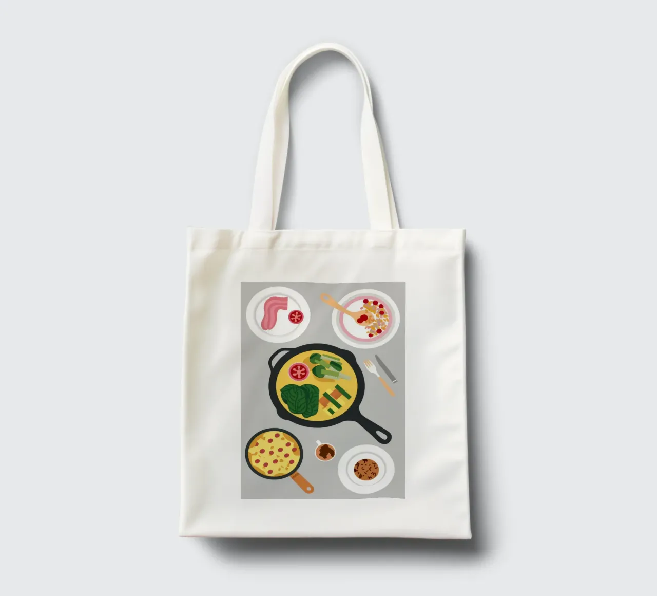 Preparare i pasti in modo sano borsa in juta da Trace Brush