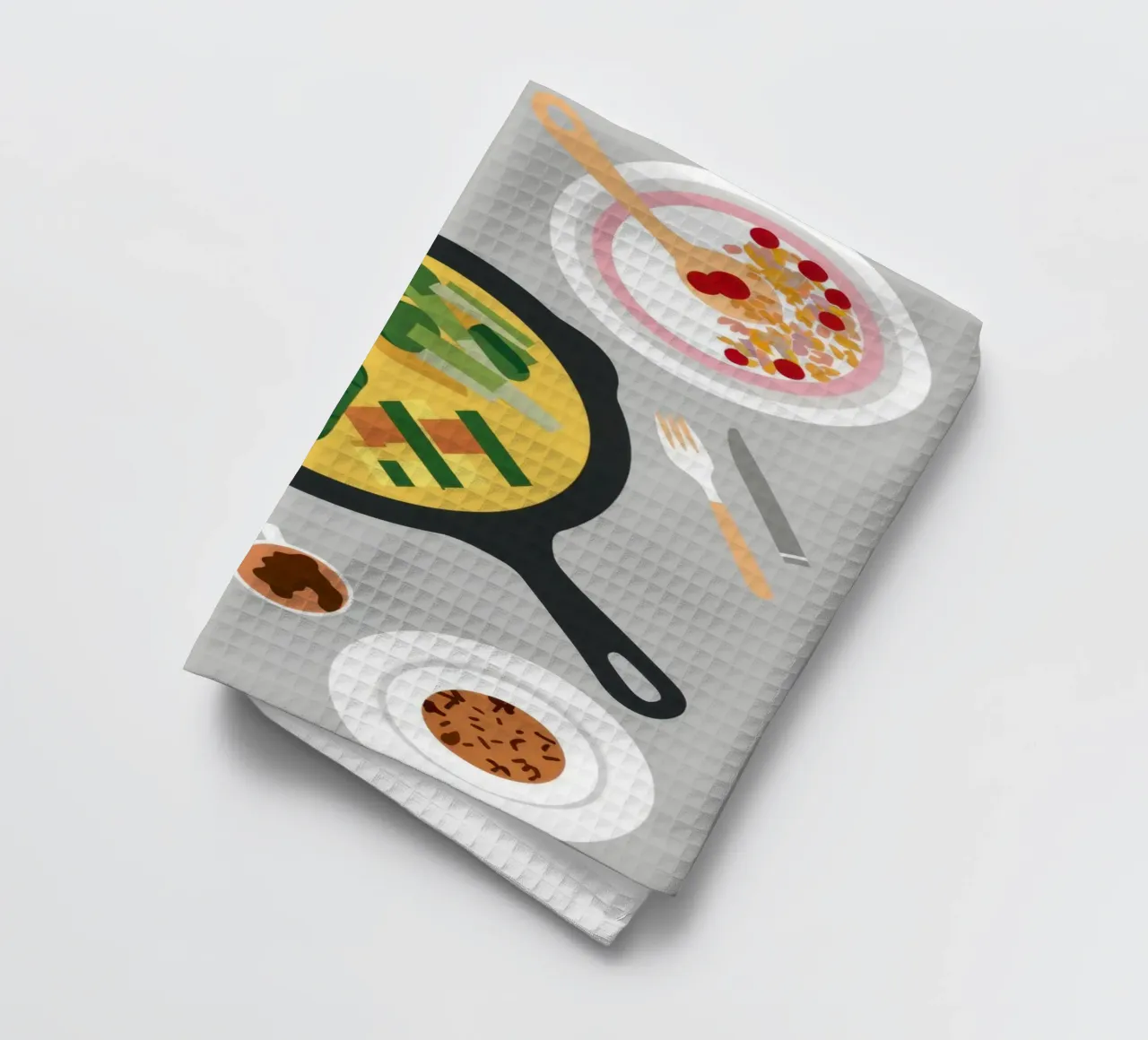 Preparare i pasti in modo sano canovaccio da cucina da Trace Brush
