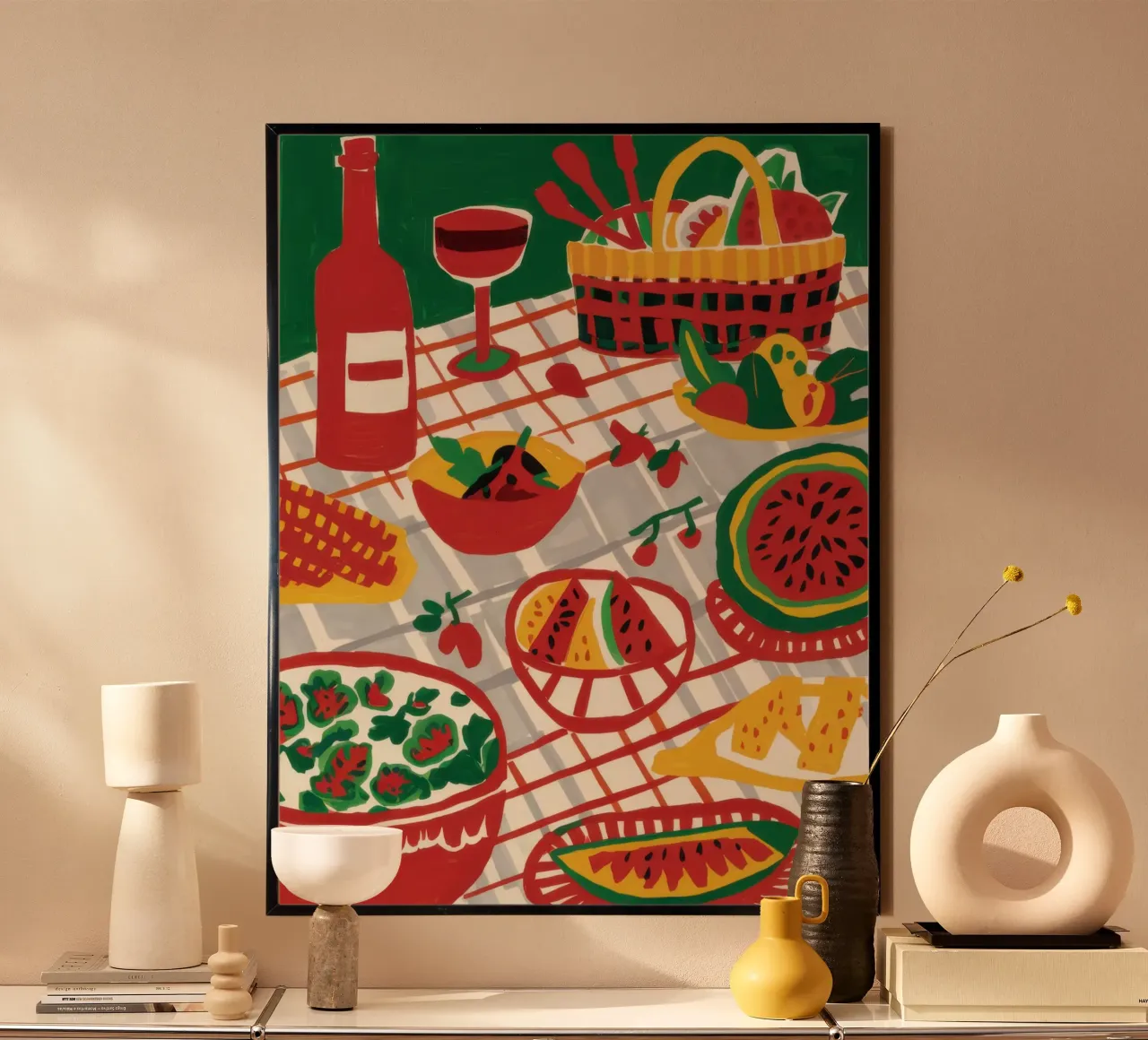 Perfekter Picknick-Aufstrich Poster von Luna Aura