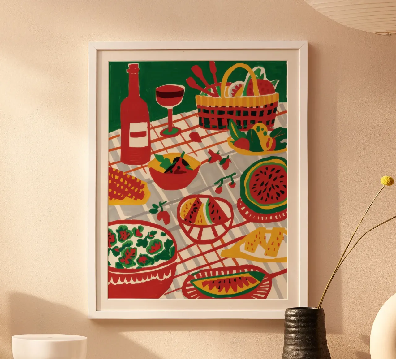 Perfekter Picknick-Aufstrich Poster von Luna Aura