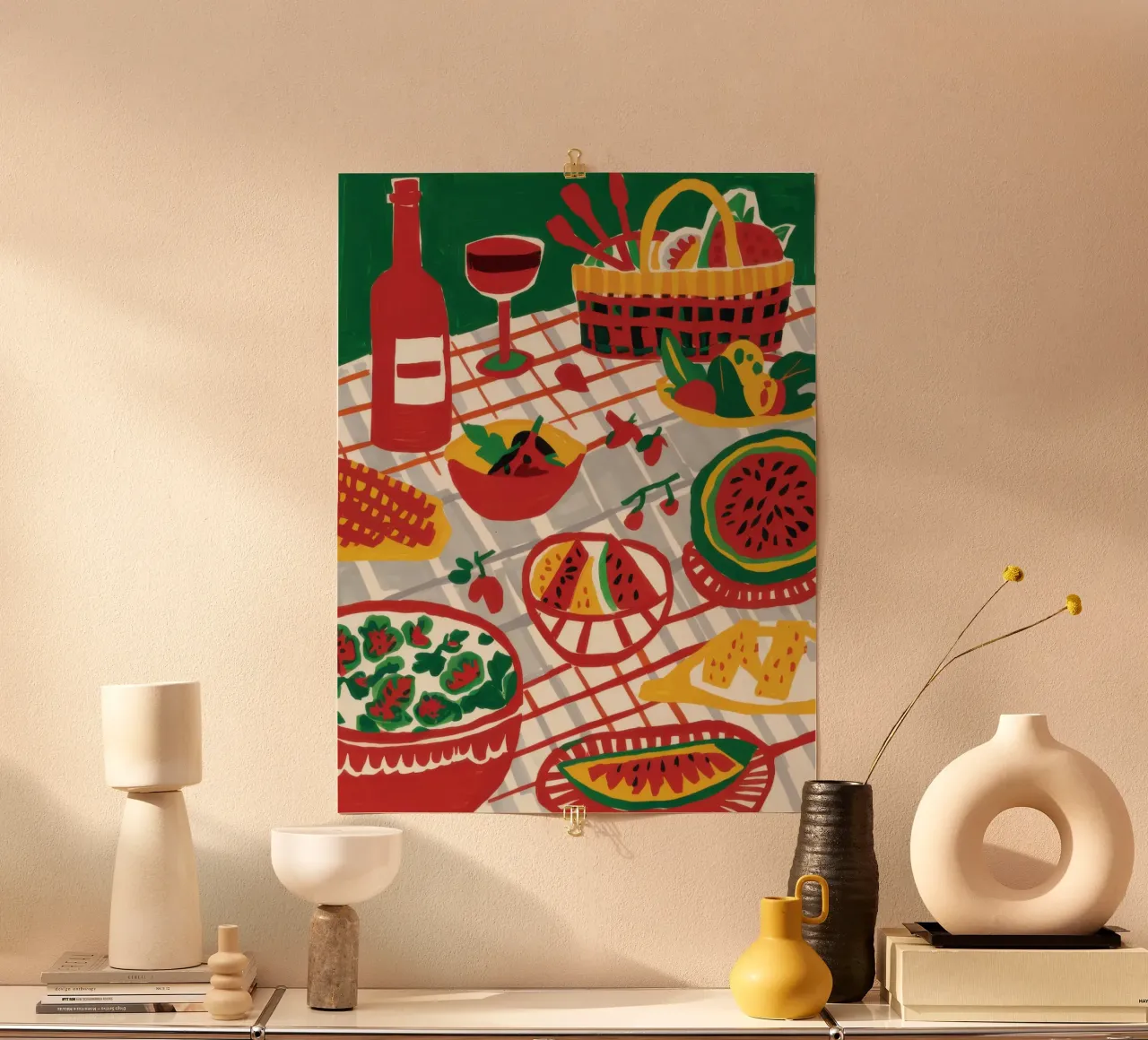 Perfekter Picknick-Aufstrich Poster von Luna Aura