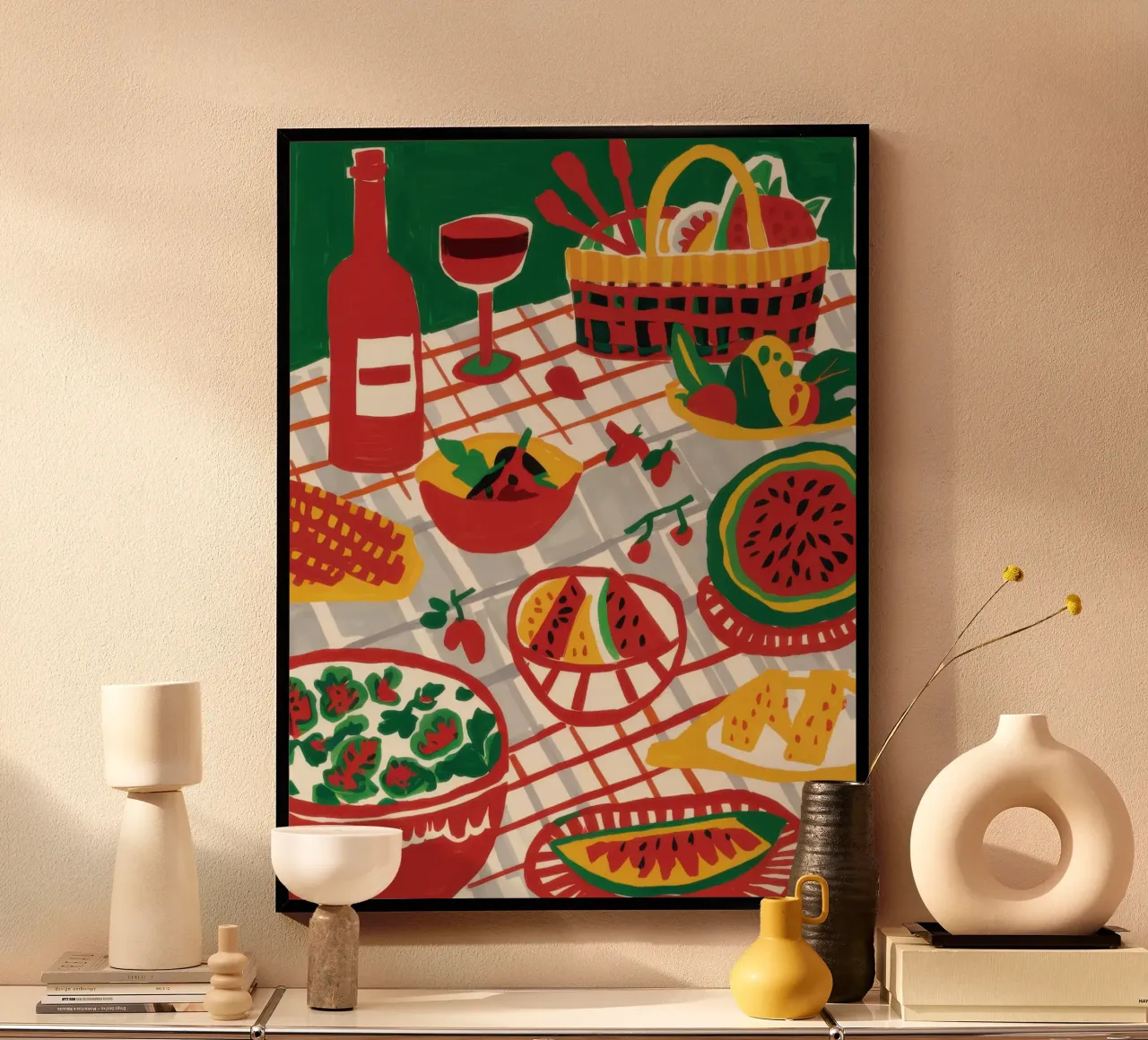 Perfekter Picknick-Aufstrich Poster von Luna Aura