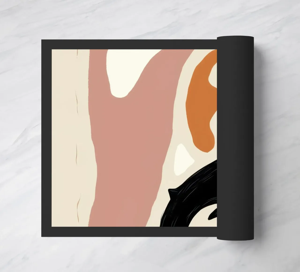 Primal Shape Glyphs doormat by Selene Shade