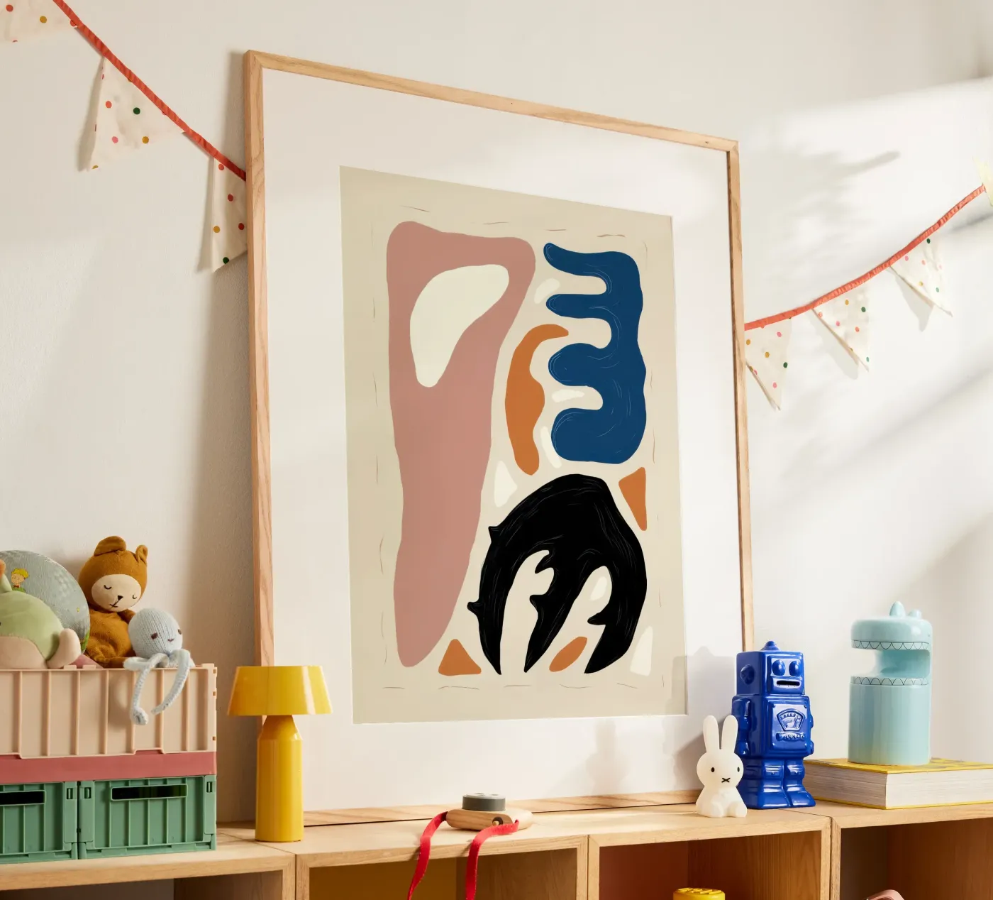 Primal Shape Glyphs poster by Selene Shade