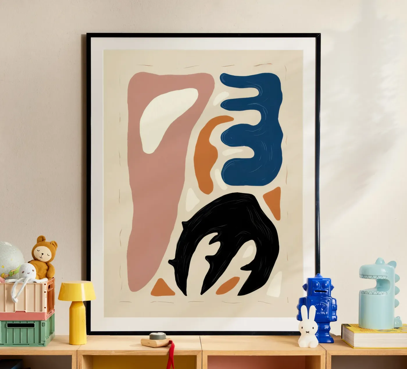 Primal Shape Glyphs poster by Selene Shade
