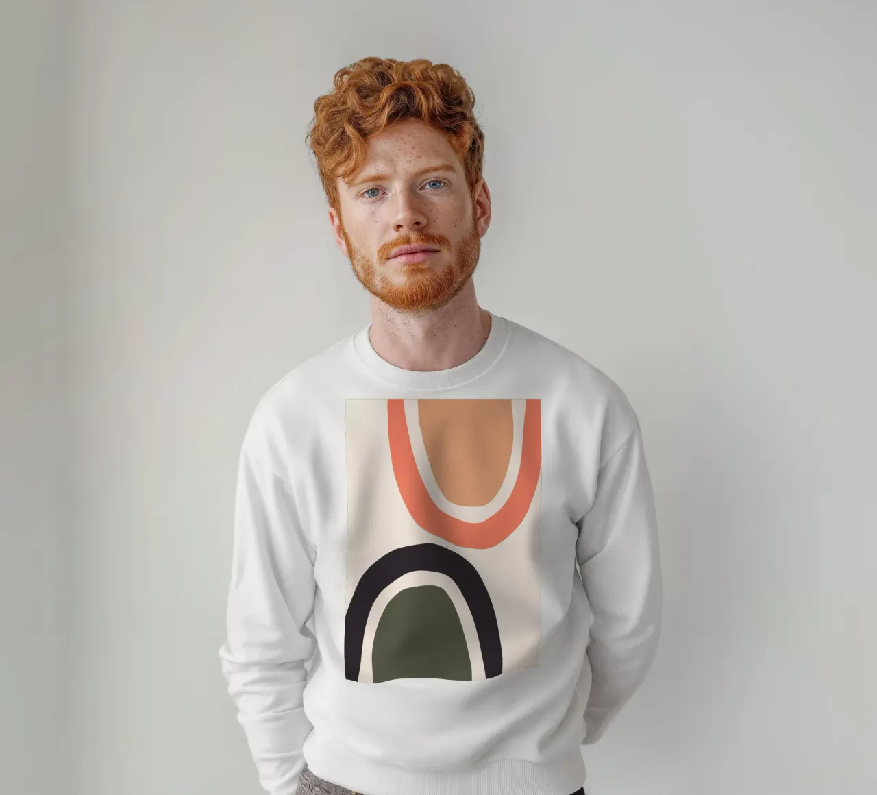 astratto minimo 22 felpa da ThingDesign