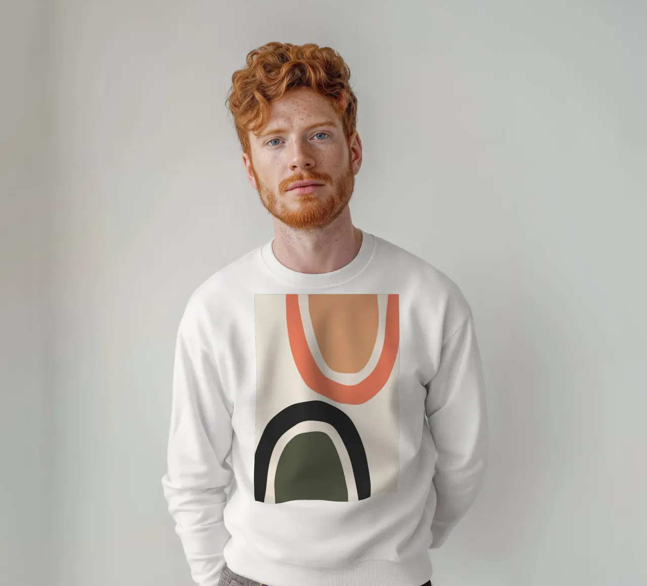 astratto minimo 22 felpa da ThingDesign