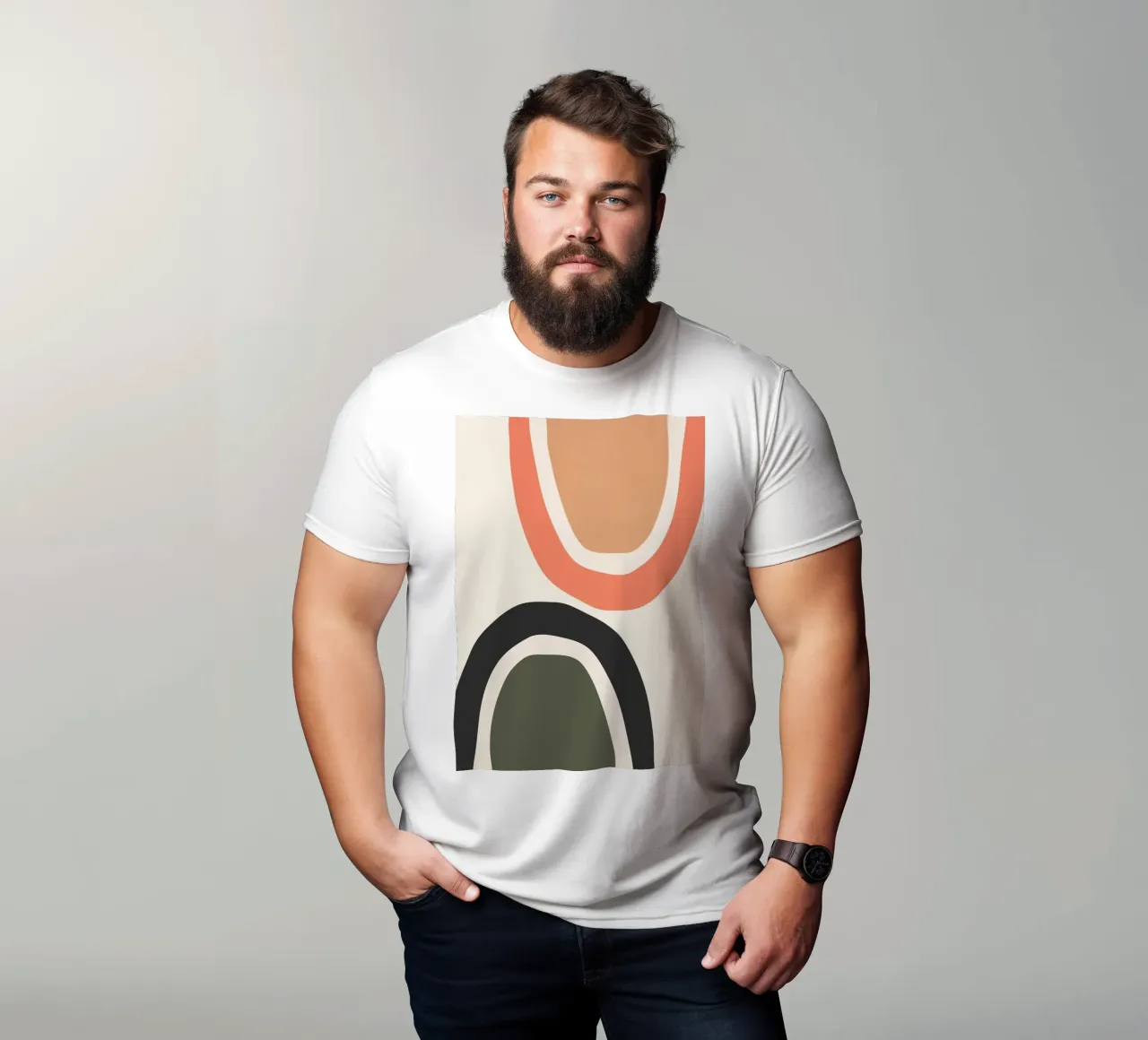 astratto minimo 22 t-shirt da ThingDesign