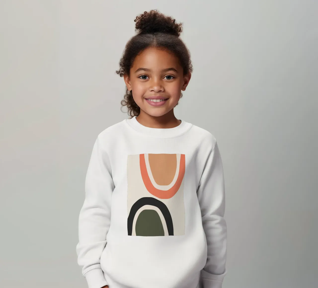 astratto minimo 22 felpa bambino da ThingDesign
