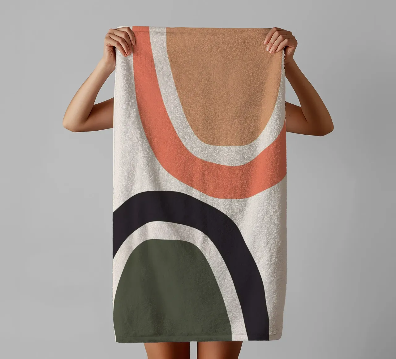 abstract minimal 22 towel by ThingDesign