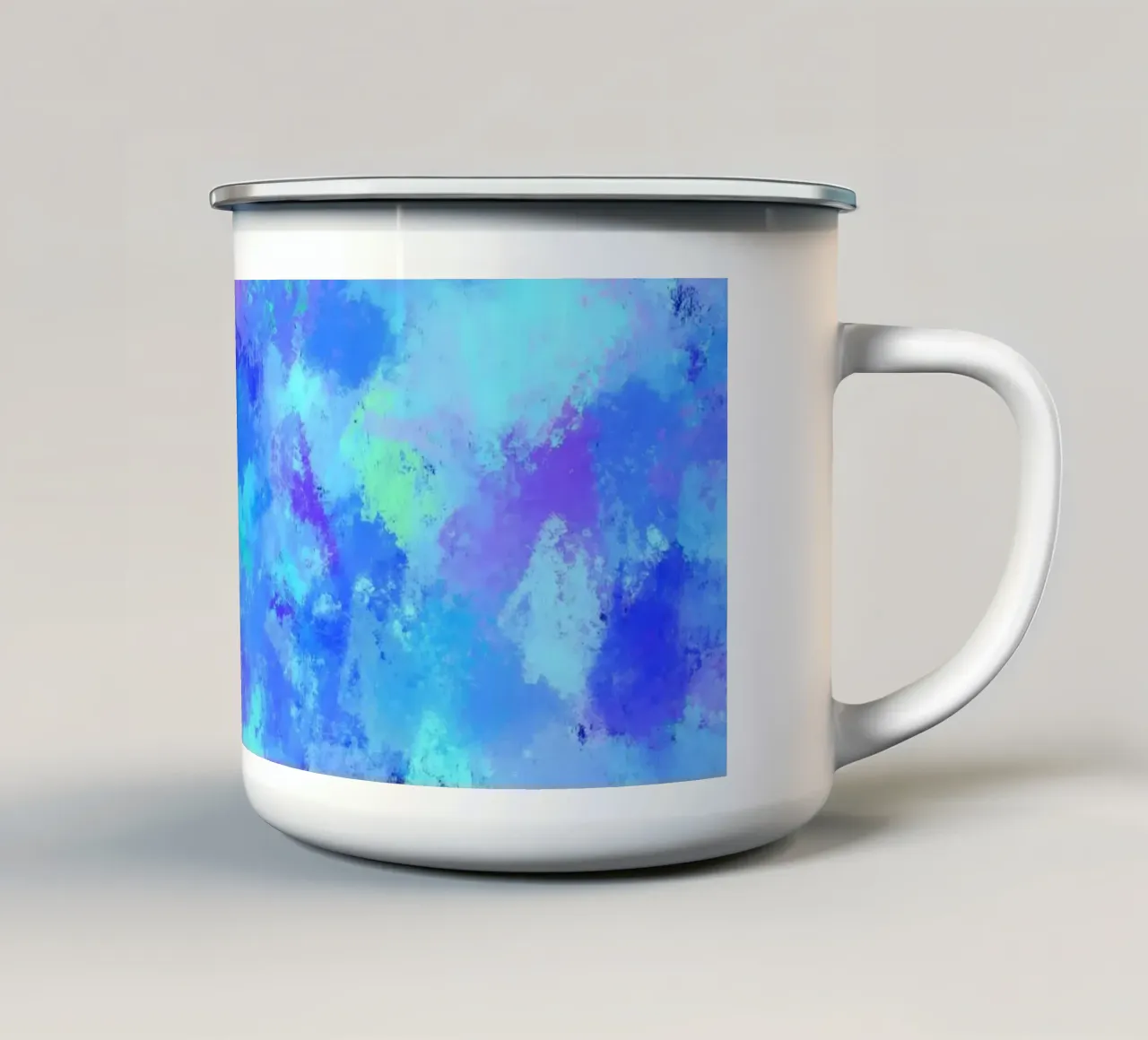 La calma prima di tutto tazza in smalto da Kintsugi99
