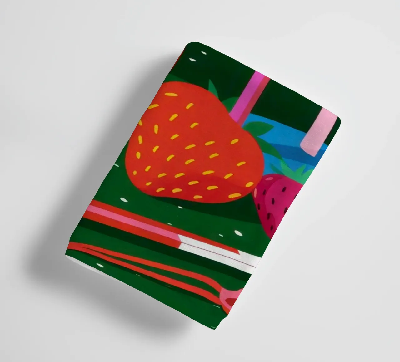 Pila di frutta Pop Art asciugamano da bagno da Trace Brush
