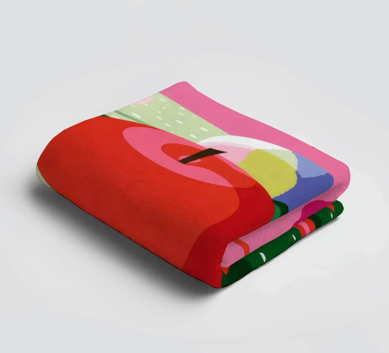 Pila di frutta Pop Art asciugamano da bagno da Trace Brush