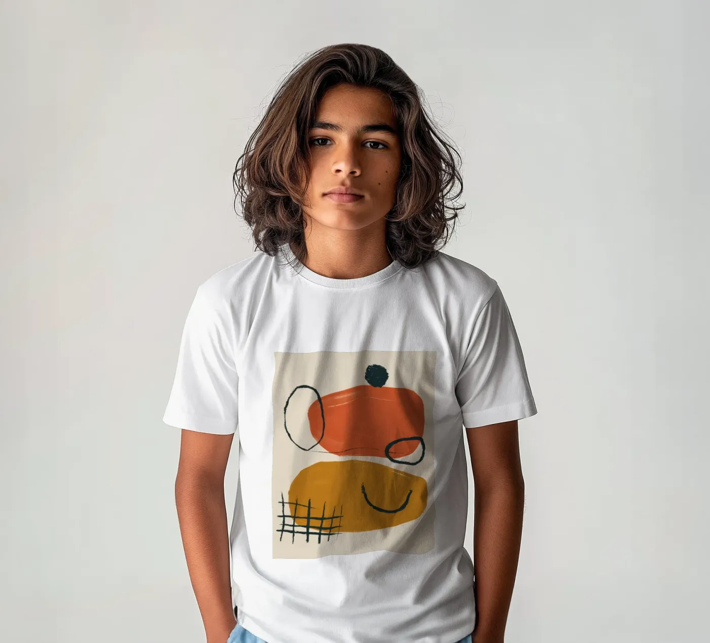 Terracotta Shape Study t-shirt bambini da Gaia Viesta