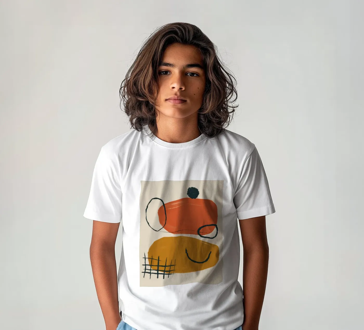Terracotta Shape Study t-shirt bambini da Gaia Viesta
