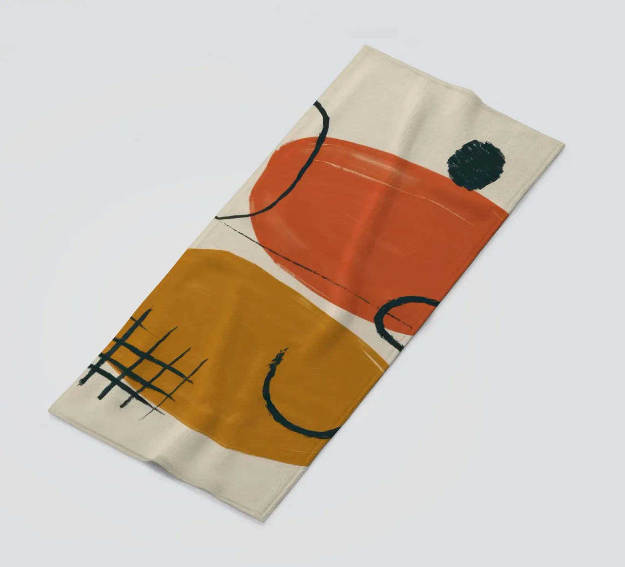 Terracotta Shape Study telo mare da Gaia Viesta