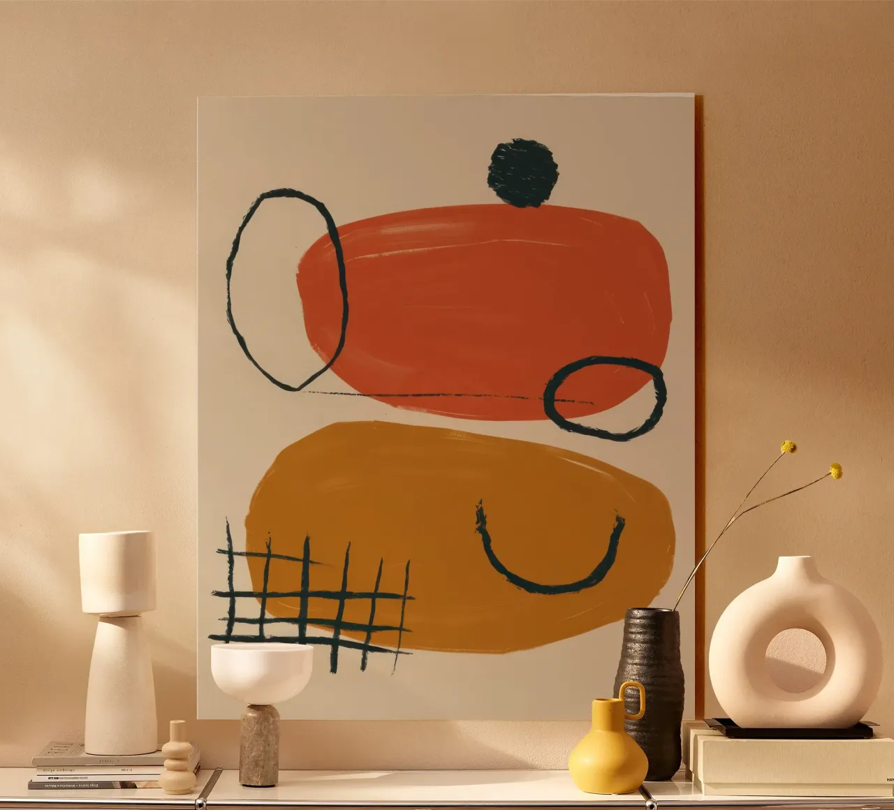 Terracotta Shape Study plexiglass da Gaia Viesta