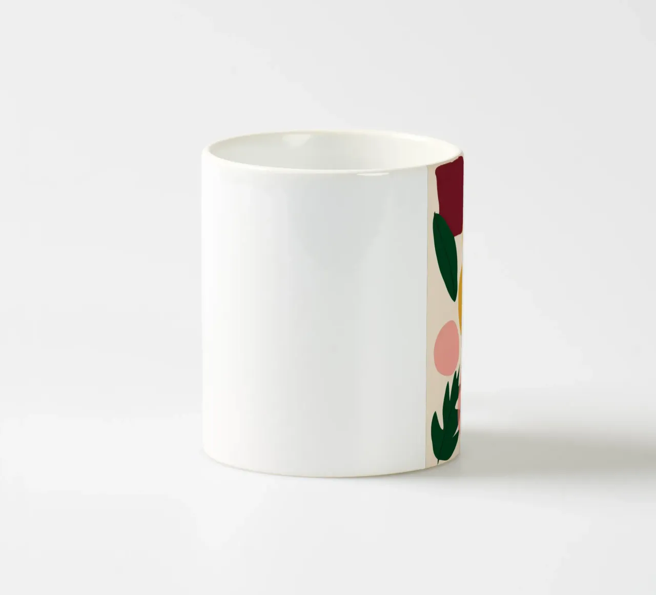 Astrazione terrestre n. 1 tazza in ceramica da Trace Brush