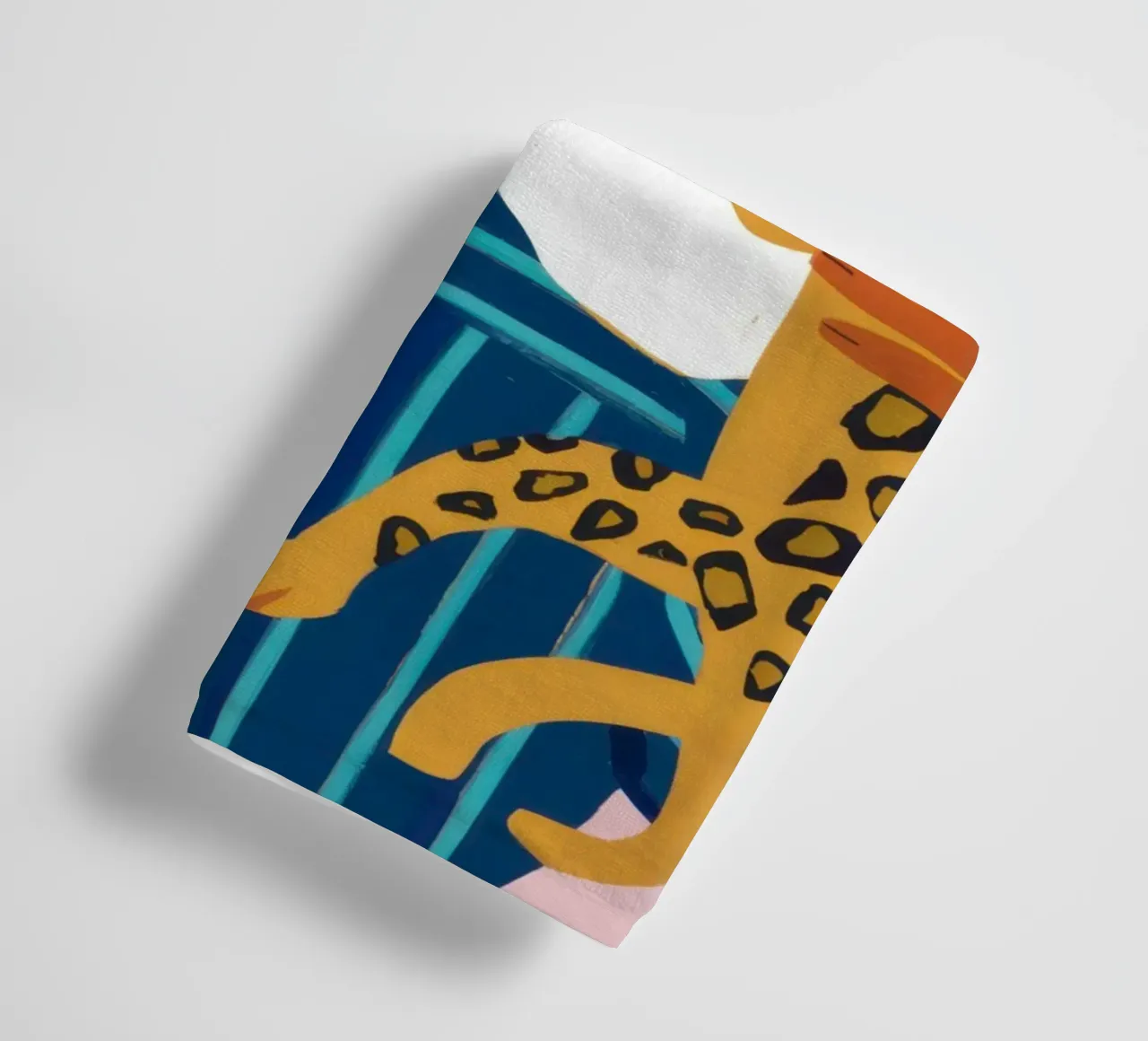 Leopard Print Goddess towel by Gaia Viesta