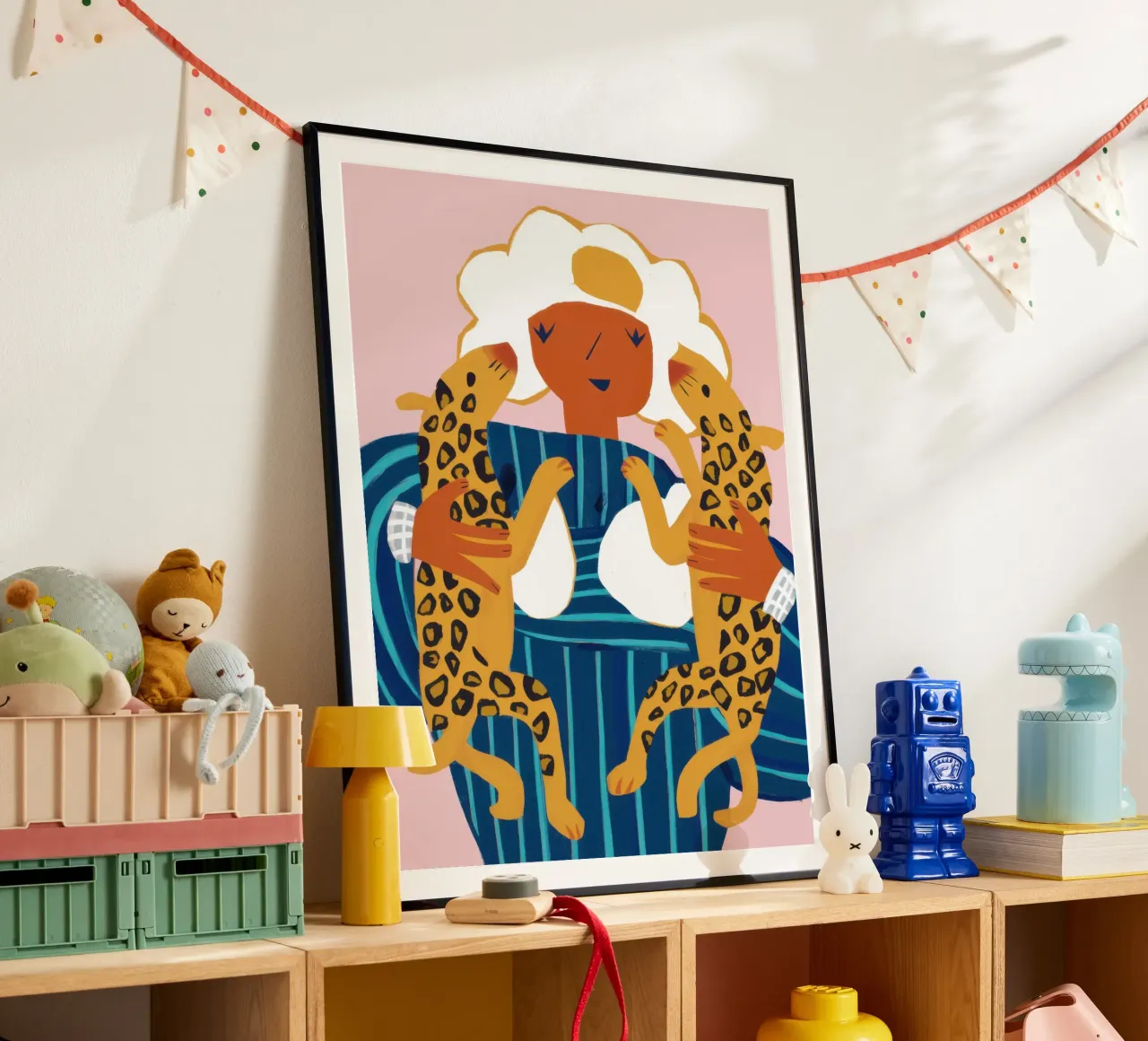 Dea con stampa leopardo poster da Gaia Viesta
