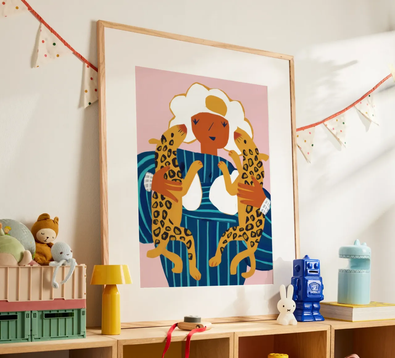 Dea con stampa leopardo poster da Gaia Viesta