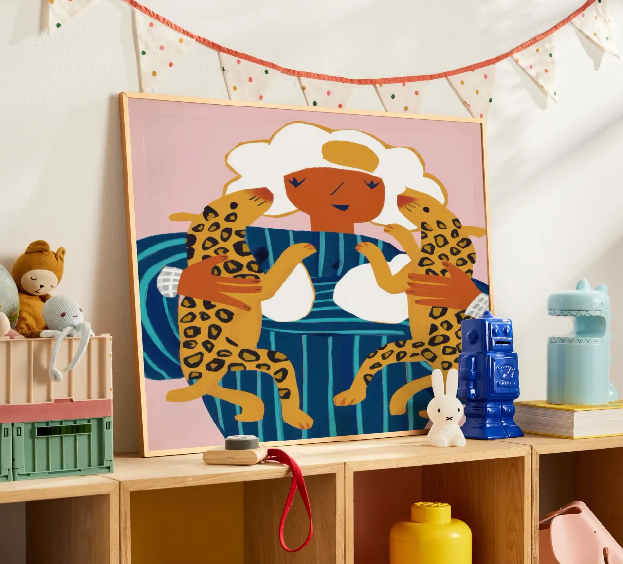 Dea con stampa leopardo poster da Gaia Viesta