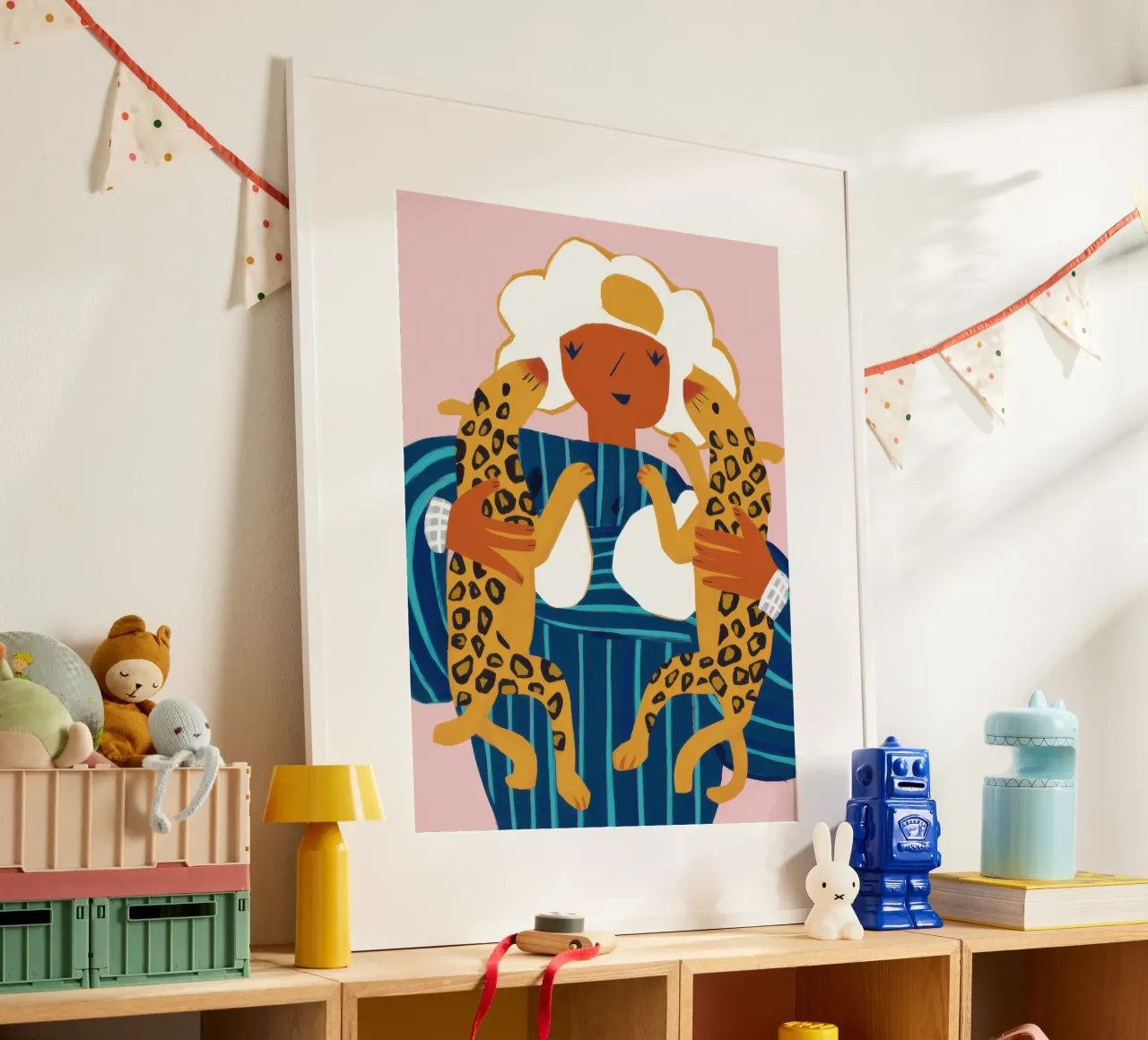 Dea con stampa leopardo poster da Gaia Viesta