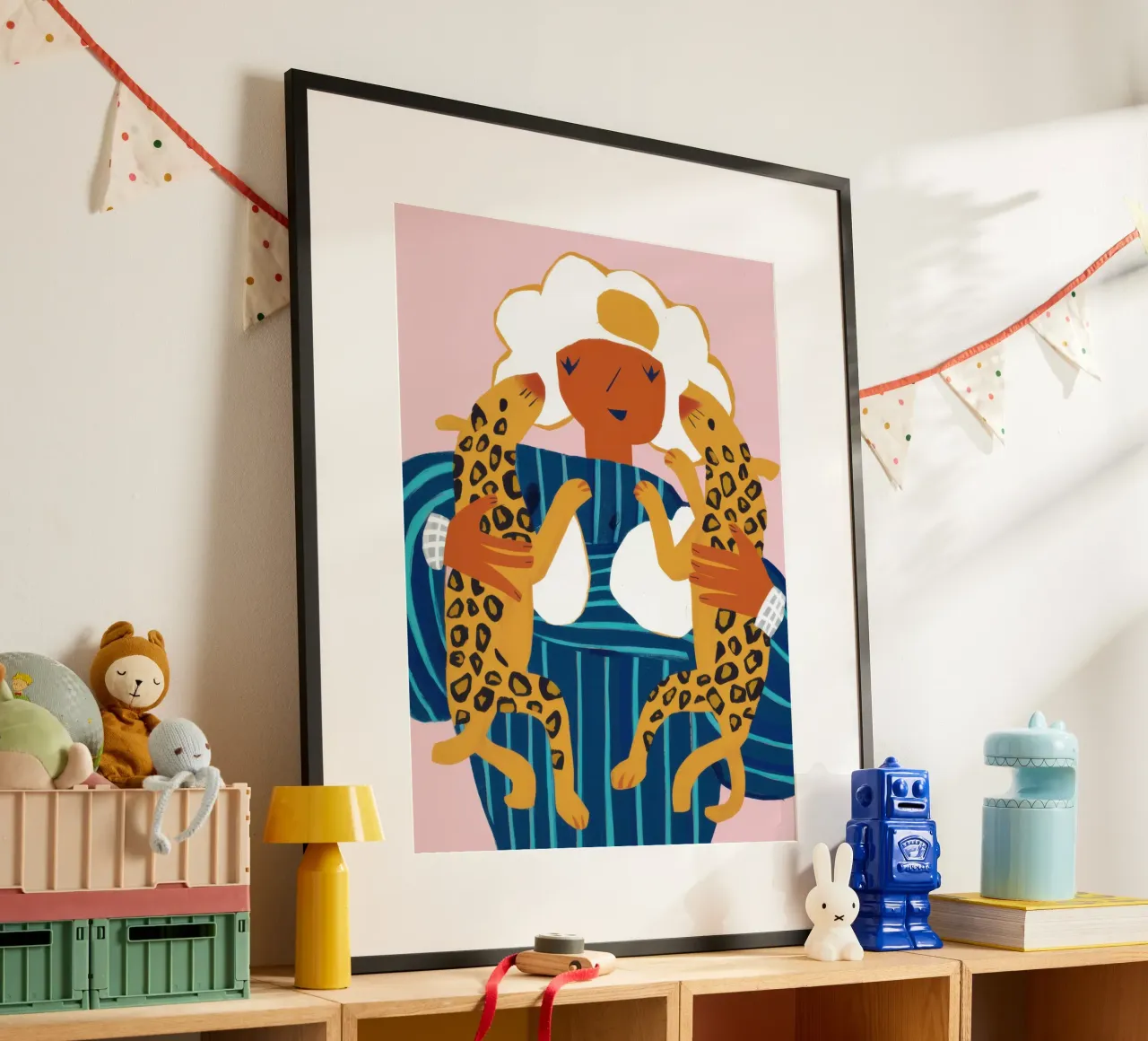 Dea con stampa leopardo poster da Gaia Viesta