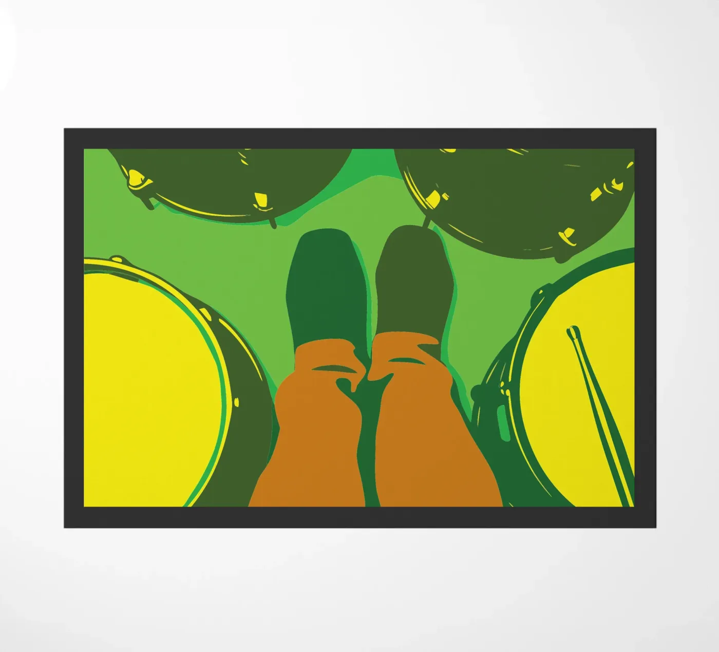 Drummer deurmat van MUSIC EDITION