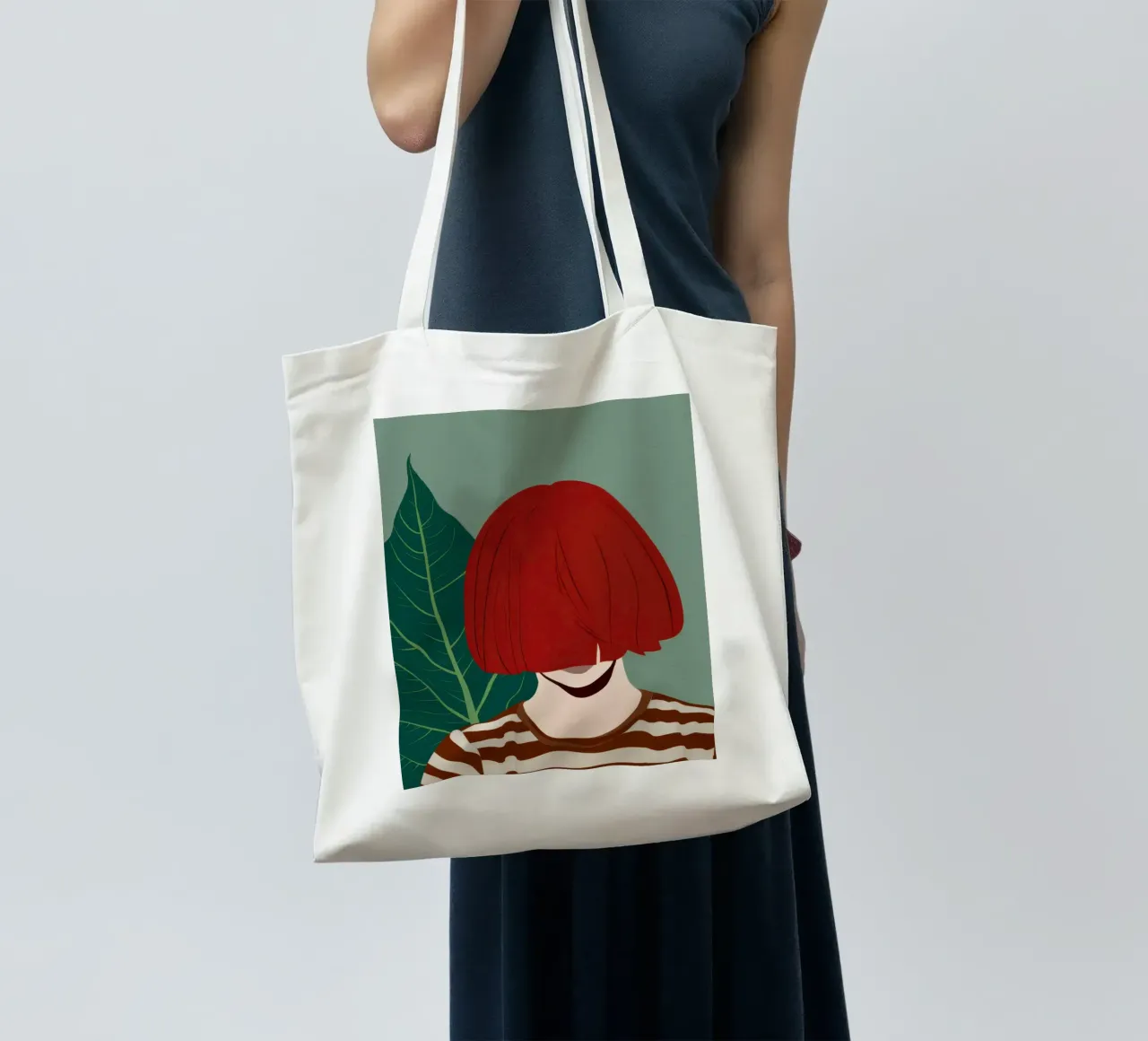 Red Bob Serenity borsa in juta da Mark Solaria