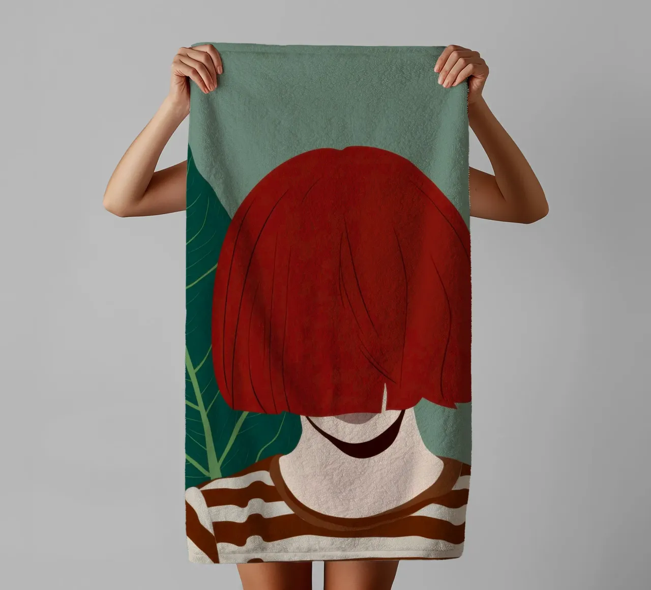 Red Bob Serenity asciugamano da bagno da Mark Solaria
