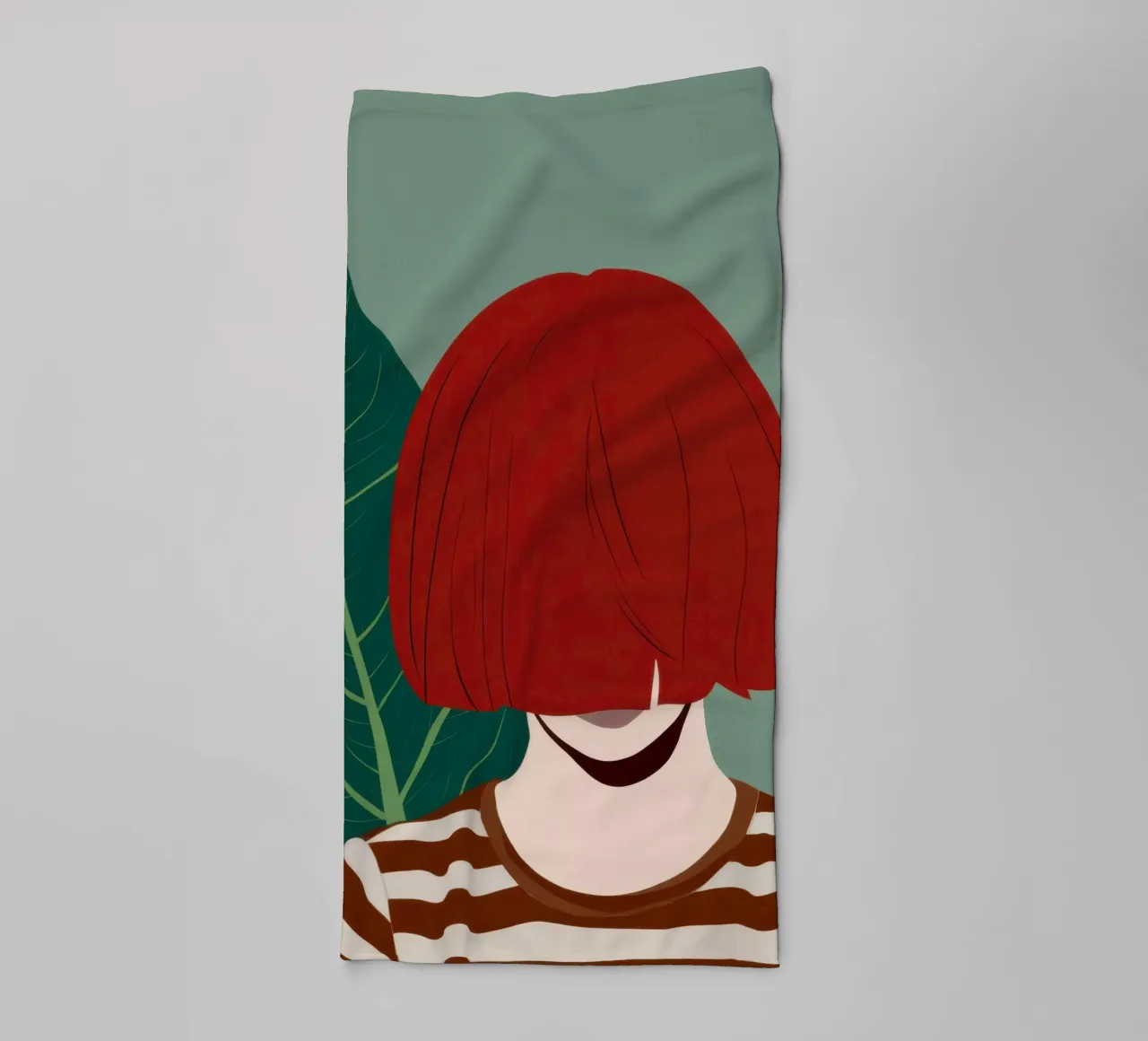Red Bob Serenity asciugamano da bagno da Mark Solaria