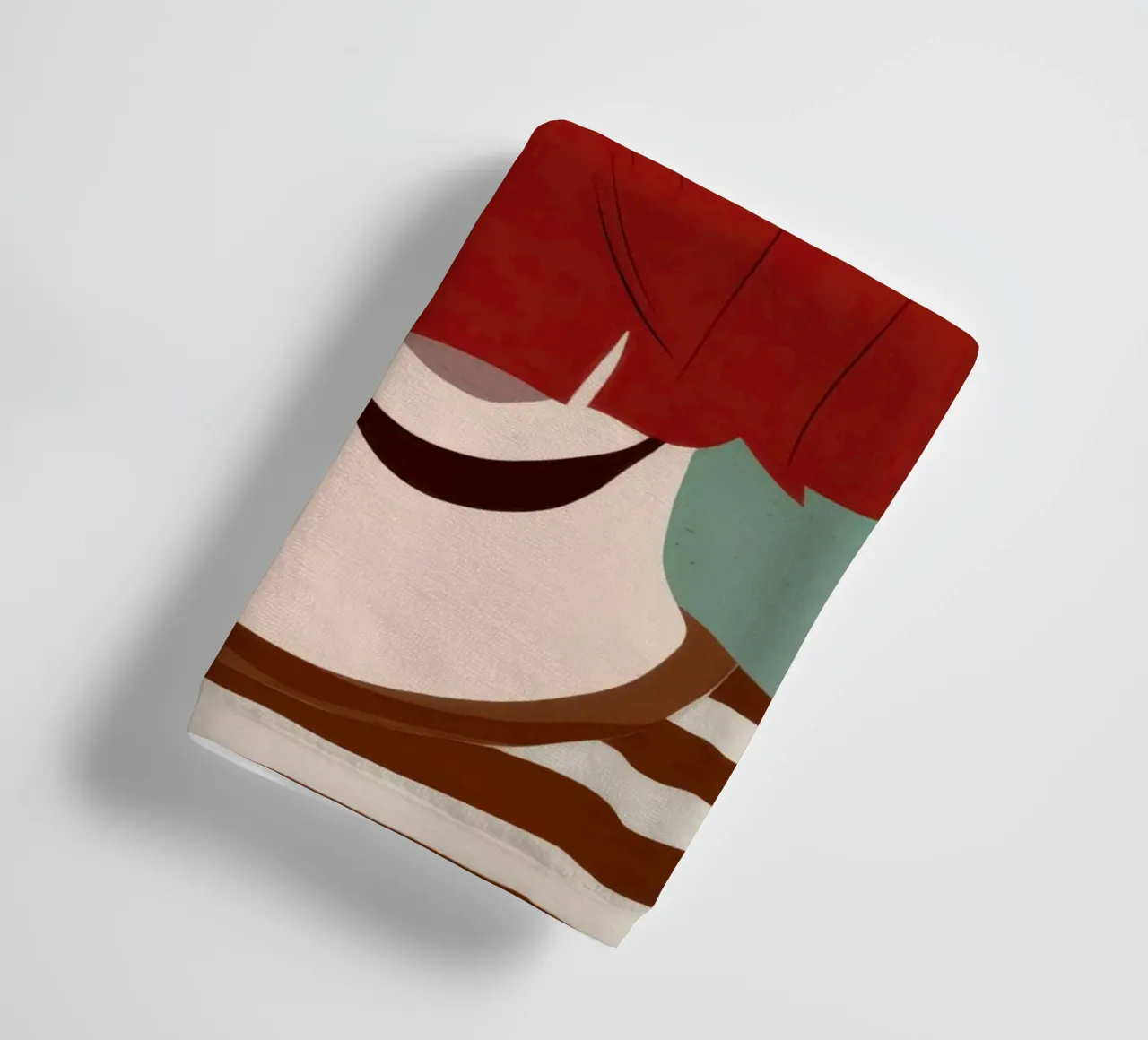 Red Bob Serenity asciugamano da bagno da Mark Solaria