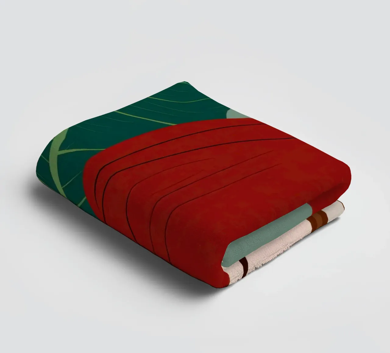 Red Bob Serenity asciugamano da bagno da Mark Solaria
