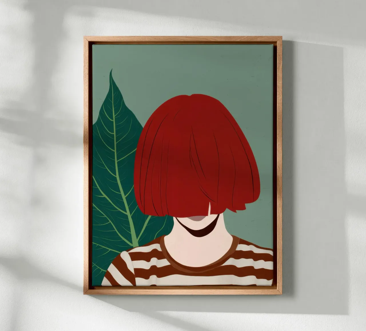 Red Bob Serenity tela con Cornice a cassetta da Mark Solaria