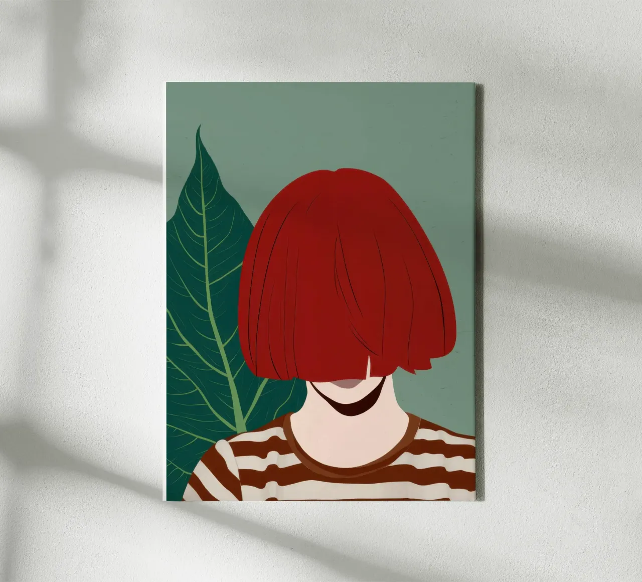 Red Bob Serenity tela con Cornice a cassetta da Mark Solaria