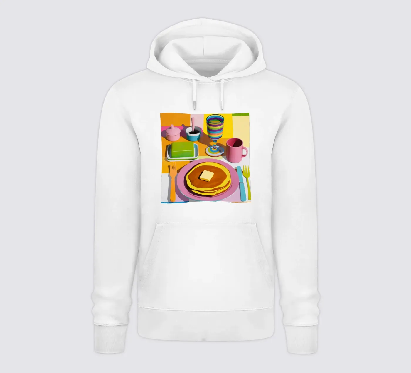 Perfect Pancake Stack hoodie by Trace Brush