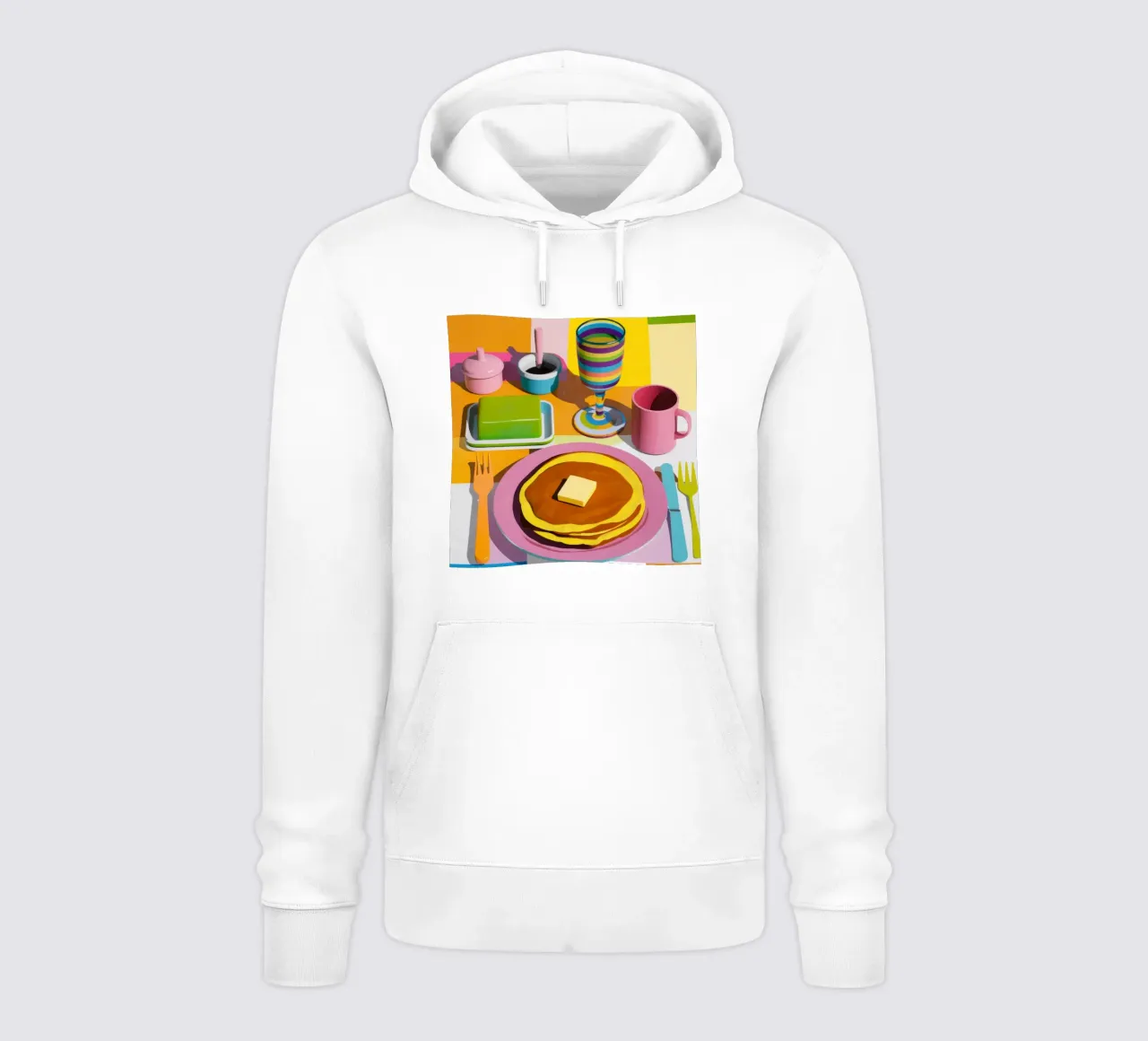 Impasto di pancake perfetto felpa con cappuccio da Trace Brush