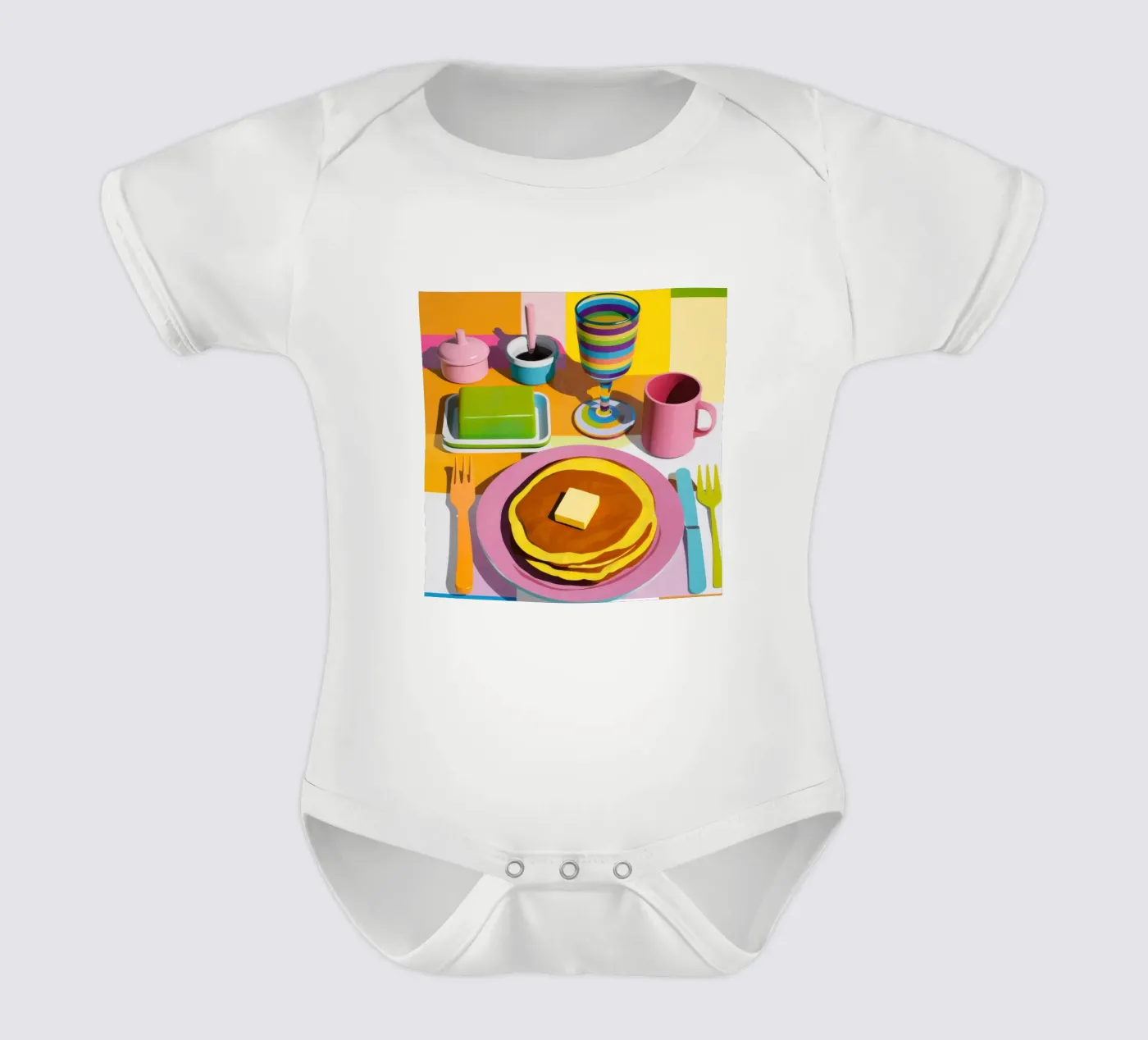 Pile de crêpes parfaite body bébé de Trace Brush